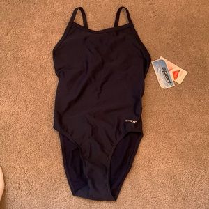 Navy sporti one piece size 30